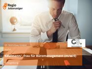 Kaufmann/ -frau für Büromanagement (m/w/d) - Augsburg