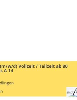 Kämmerer m/w/d Vollzeit / Teilzeit ab 80 Prozent / bis A 14 - Riedlingen