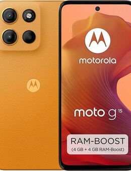 Motorola moto g15 Smartphone (17,07 cm/6,72 Zoll, 128 GB Speicherplatz, 50 MP Kamera)