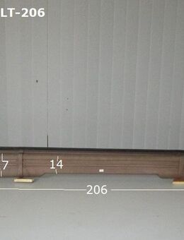 Bürstner Heckleuchtenträger ca 206cm braun (zB für 485er) gebraucht - Schotten Zentrum