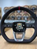 ✅ AUDI Q7 SQ7 4M 4M0 419 091 S-Line Lenkrad neu beziehen ✅ in 30926