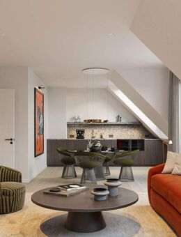 Exklusive 3-Zimmer-Maisonettewohnung - modernes Wohnen über den Dächern, stilvoll und behaglich - München