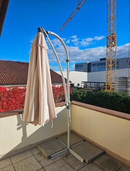 Sonnenschirm komplett mit Füße, Schirm, Gartenschirm Balkonschirm - Gaimersheim