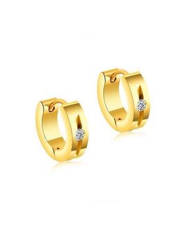 Firetti Paar Creolen Schmuck Geschenk Glamour, klassisch, mit Zirkonia (synth)