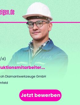Produktionsmitarbeiter (m/w/d) - Hünfeld (Konrad-Zuse-Stadt)