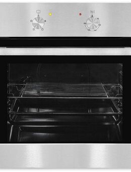 exquisit Einbaubackofen EBE 555-1.1, Alles drin: Grill, Licht, Backblech – für jedes Backvorhaben!