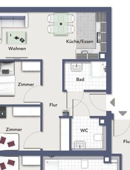 Neubau 3 Zimmerwohnung nach neustem Standard - Bad Liebenzell