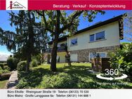 Großzügiges Einfamilienhaus mit Einliegerwohnung und Traum-Blick in 1-A-Feldrandlage - Gau-Bischofsheim