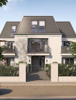 Neubau: Exklusive 4-Zimmer-Wohnung mit großem Balkon und Ausblick ins Grüne - München