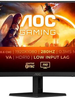 AOC C27G4ZXE LED-Monitor (69 cm/27 ", 1920 x 1080 px, Full HD, 0,3 ms Reaktionszeit, 280 Hz, Fast VA)
