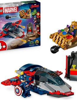 LEGO® Captain America vs. Thanos (76319), LEGO Super Heroes Konstruktionsspielsteine, (107 St), Made in Europe