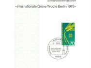 Berlin Ersttagsblätter 1976 komplett Nr. 1-9 wie auf den Bildern zu sehen. - Porta Westfalica Zentrum