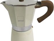 gnali & zani Espressokocher, Induktion, cremefarben