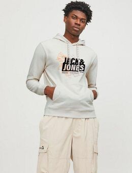 Jack & Jones Kapuzensweatshirt JCOMAP LOGO SWEAT HOOD SN