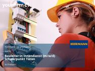 Bauleiter:in Innendienst (m/w/d) Schwerpunkt Türen - Freisen