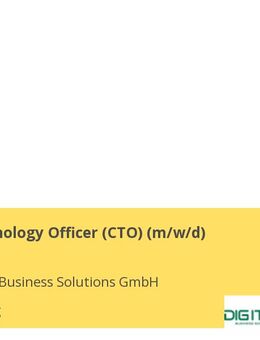 Chief Technology Officer (CTO) (m/w/d) - Ismaning