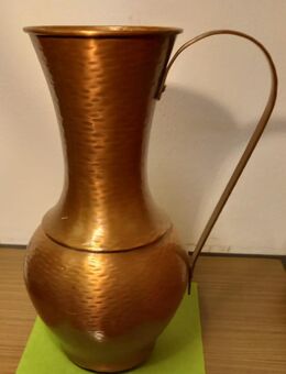 KUPFER-BODENVASE Hammerschlagstruktur - Riegelsberg