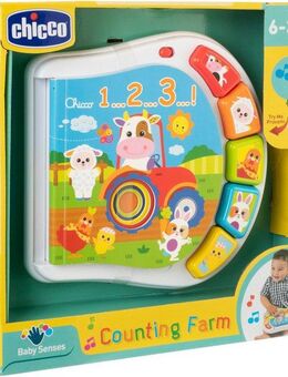 Chicco Lernspielzeug Zahlen Farmbuch