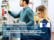 Lebensmittelchemiker / Ökologe als Leitung Qualitätsmanagement und Hygienemanagement (m/w/d) - Johanniskirchen