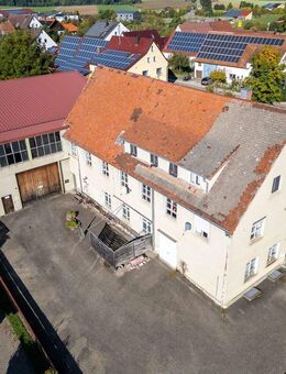 Wohn- und Geschäftshaus mit Lagerhalle und Entwicklungspotenzial in zentraler Lage - Merklingen