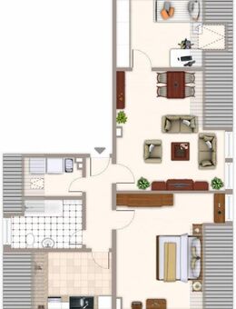 Frisch für Sie gestrichen! 3-Zimmer-Wohnung in MG-Rheindahlen - Mönchengladbach