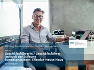Geschäftsführerin / Geschäftsführer (m/w/d) der Stiftung Bundespräsident-Theodor-Heuss-Haus - Stuttgart