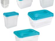 keeeper Frischhaltedose fredo fresh, Kunststoff, (Set, 23-tlg), rechteckig, 90 - 2000 ml, Unterteile und Deckel, aus Kunststoff