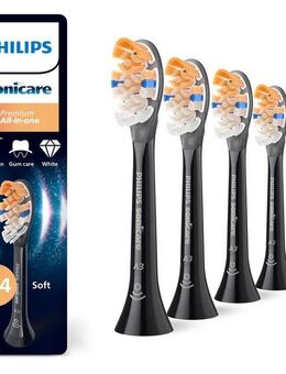 Philips Sonicare Aufsteckbürsten A3 Premium All-in-One, für eine gründliche Gesamtreinigung, für jedes Sonicare Handstück
