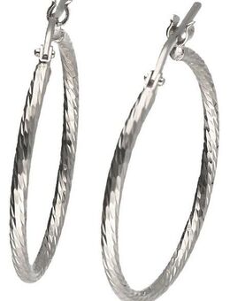 Firetti Paar Creolen Schmuck Geschenk Silber 925 Ohrschmuck diamantiert