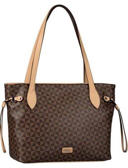 Gabor Shopper Barina, aus Lederimitat mit charakteristischem All-Over-Druck und Metall Logo