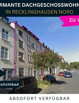 Charmante Dachgeschosswohnung im Nordviertel - sofort beziehbar - Recklinghausen