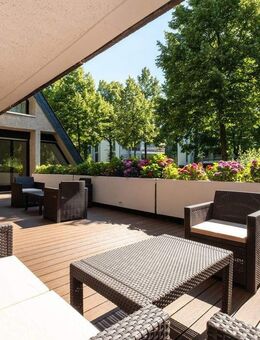 Mit Umbauoption nach Wunsch: Retro-Terrassenhaus Wohnung in bester Marienburger Lage - Köln