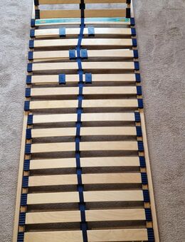 Zwei hochwertige Lattenroste 70 x 200 cm - ergonomisch & verstellbar - Weißenfels