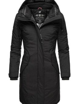 Navahoo Wintermantel Letiziaa sportlicher Winterparka mit gefütterter Kapuze