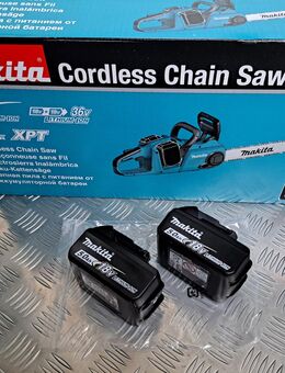 Makita Akku Kettensäge DUC353 + Original Akkus 2 Stück 1850B - neu unbenutzt - - Erfurt