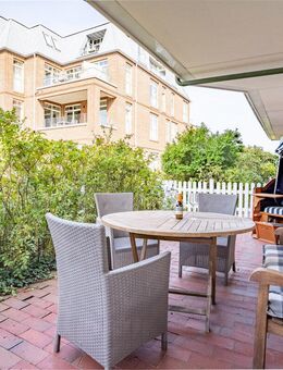 Dem Meer ganz nah - Erdgeschosswohnung mit großer Terrasse - Wangerooge