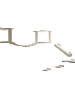 Kerbl Pet Katzenspielplatz Top XL - Set aus 7 Teilen