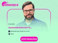 Systemadministrator*in (m/w/d) - Bonn