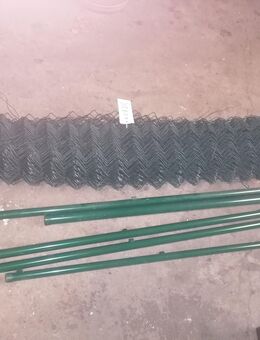 Maschendrahtzaun, 2m hoch und 5 Pfosten, - Mülheim (Ruhr)