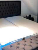 Bett mit Matratzen (Schlaraffia) und mit sitzbank zu verkaufen in 45701