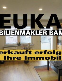 STRULLENDORF: MODERNISIERTE 3-ZIMMER-WOHNUNG(=BAD+FENSTER+ELEKTRO+HEIZUNG)+BALKON FÜR 179.000,-EURO - Strullendorf