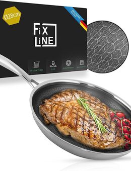 Fixline Premium Bratpfanne Ø28cm Wabendesign Pfanne - Birkenfeld (Baden-Württemberg)