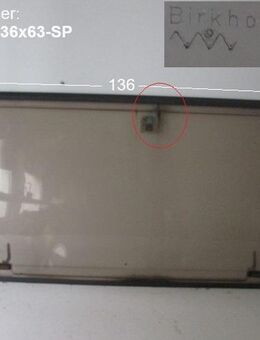 Dethleffs Wohnwagen Fenster ca 136 x 63 Birkholz BR/3 D2018 gebr. - Schotten Zentrum
