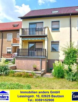 Teilmodernisiertes RMH mit Tiefgarage - Balkone - Terrasse in sehr ruhiger Wohnlage in Bautzen - Bautzen