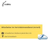 Mitarbeiter im Vertriebsinnendienst (m/w/d) - Bad Schwalbach
