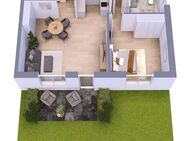 2-Zimmer-Neubau Wohnung zur Miete mit Carport und Stellplatz - Hirschaid