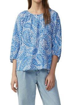 s.Oliver Klassische Bluse mit All-Over Print