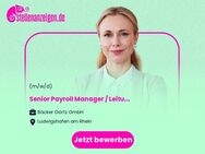 Senior Payroll Manager / Leitung Lohnbuchhaltung (m/w/d) - Ludwigshafen (Rhein)