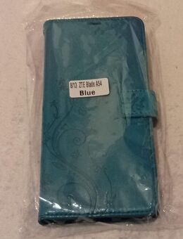Hülle für ZTE Blade A54 Handy Tasche Handyhülle Wallet Case Klapphülle Flip Case Blau - Landau (Pfalz)