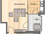 Erstbezug - 2 Raum-Wohnung mit Loggia, Badewanne+Dusche, Bezug ab 01.08.2024 - Jena